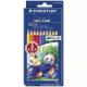 Picture of STAEDTLER 126 NORIS CLUB MAXI LEARNER COLOURED PENCILS ASSORTED PACK 10