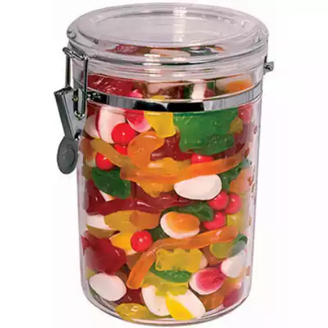 Picture of CONNOISSEUR STORAGE CANISTER ACRYLIC ROUND 1.8 LITRE CLEAR