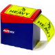 Picture of AVERY 932604 MESSAGE LABEL HEAVY 75 X 99.6MM FLUORO YELLOW PACK 750