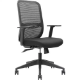 Picture of BRINDIS TASK CHAIR HIGH MESH BACK NYLON BASE ARMS BLACK