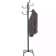 Picture of JASTEK 8 HOOK COAT RACK BLACK