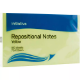 Picture of INITIATIVE REPOSITIONAL NOTES 75 X 125MM YELLOW PACK 12