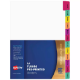 Picture of AVERY 85713 DIVIDER PLASTIC TAB JAN-DEC INDEX TAB A4 FLUORESCENT