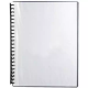 Picture of MARBIG DISPLAY BOOK REFILLABLE 20 POCKET A4 CLEAR/BLACK