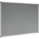 Picture of VISIONCHART CORPORATE FELT PINBOARD ALUMINIUM FRAME 1800 X 1200MM GREY
