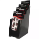 Picture of DEFLECTO BROCHURE HOLDER RECYCLED 4-TIER DL BLACK