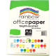 Picture of RAINBOW COLOURED A4 COPY PAPER 80GSM 500 SHEETS BRIGHT ASSORTED