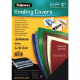 Picture of FELLOWES BINDING COVER LEATHERGRAIN 230GSM A4 BLACK PACK 100