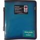 Picture of PROTEXT BINDER BUDDY WITH ZIPPER 3 RING WITH HANDLE 25MM AQUA