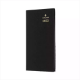 Picture of COLLINS STERLING SLIMLINE 373L.P99 DIARY WEEK TO VIEW B6/7 LANDSCAPE BLACK