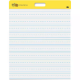 Picture of POST-IT 566 SUPER STICKY WALL PAD PRIMARY RULED 508 X 584MM WHITE