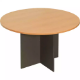 Picture of RAPID WORKER ROUND MEETING TABLE 1200MM BEECH/IRONSTONE