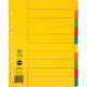 Picture of MARBIG EXTRA WIDE DIVIDER MANILLA 10-TAB A4 BRIGHT ASSORTED