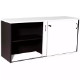 Picture of RAPID WORKER SLIDING DOOR CREDENZA 1500 X 450MM WHITE/IRONSTONE
