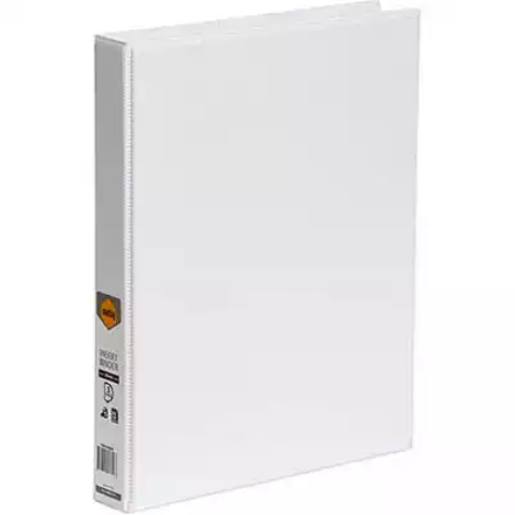 Picture of MARBIG CLEARVIEW INSERT RING BINDER 3D 25MM A4 WHITE