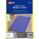 Picture of AVERY 88292 MANILLA FOLDER FOOLSCAP PURPLE PACK 20