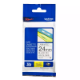 Picture of BROTHER TZE-151 LAMINATED LABELLING TAPE 24MM BLACK ON CLEAR