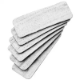 Picture of QUARTET WHITEBOARD ERASER REFILLS MAGNETIC GREY PACK 6