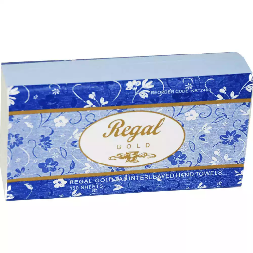 Picture of REGAL EXECUTIVE TAD ULTRASLIM HAND TOWEL 1 PLY 240 X 210MM PACK 150