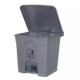 Picture of CLEANLINK RUBBISH BIN WITH PEDAL LID 45 LITRE GREY
