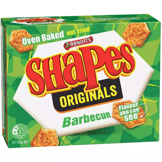 Picture of ARNOTTS SHAPES BBQ 175G