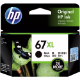 Picture of HP 3YM57AA 67XL INK CARTRIDGE HIGH YIELD BLACK