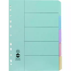 Picture of MARBIG DIVIDER MANILLA 5-TAB A4 PASTEL ASSORTED