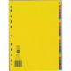 Picture of MARBIG DIVIDER MANILLA 1-20 TAB A4 BRIGHT ASSORTED