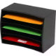 Picture of MARBIG DESKTOP ORGANISERS WOODEN 6 TIER BLACK