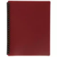 Picture of MARBIG DISPLAY BOOK REFILLABLE 20 POCKET A4 MAROON