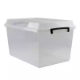 Picture of ITALPLAST STORAGE BOX WITH LID 48 LITRE CLEAR