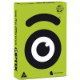 Picture of OPTIX COLOURED A4 COPY PAPER 80GSM ZETO LIME PACK 500 SHEETS