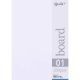 Picture of QUILL BOARD 200GSM A5 WHITE PACK 50