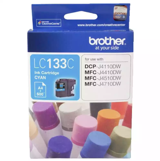 Picture of BROTHER LC133C INK CARTRIDGE CYAN