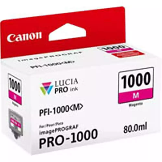 Picture of CANON PFI1000M INK CARTRIDGE MAGENTA