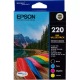 Picture of EPSON 220 INK CARTRIDGE VALUE PACK CYAN/MAGENTA/YELLOW/BLACK