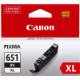 Picture of CANON CLI651XLBK INK CARTRIDGE HIGH YIELD BLACK