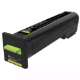Picture of LEXMARK 72K6XY0 TONER CARTRIDGE EXTRA HIGH YIELD YELLOW