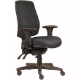 Picture of ERGOSELECT SPARK ERGONOMIC CHAIR HIGH BACK 3 LEVER SEAT SLIDE BLACK NYLON BASE ADJUSTABLE ARMS SLATE