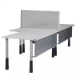 Picture of SYLEX ICESCREEN DESK MOUNTED SCREEN 1500 X 500MM GREY