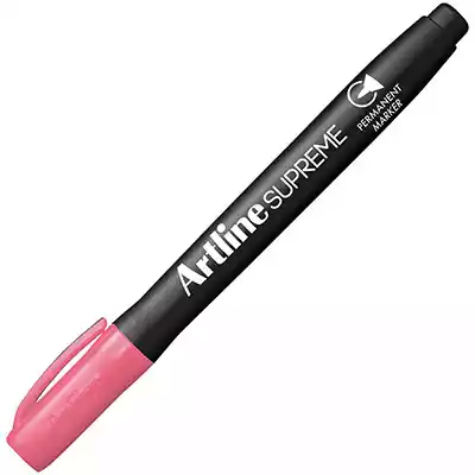Picture of ARTLINE SUPREME ANTIMICROBIAL PERMANENT MARKER BULLET 1.0MM PINK