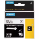 Picture of DYMO 1805442 RHINO INDUSTRIAL TAPE PERMANENT POLYESTER 6MM BLACK ON WHITE