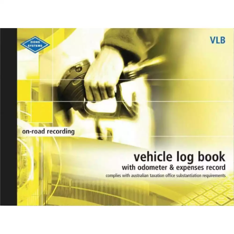 Picture of ZIONS VEHICLE LOG BOOK 27 PAGE 190 X 250MM