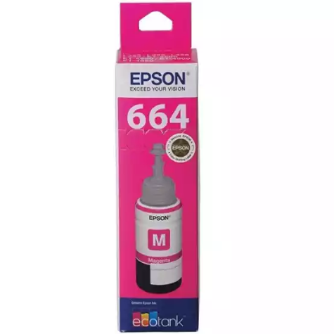 Picture of EPSON T664 ECOTANK INK BOTTLE MAGENTA