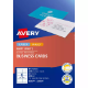 Picture of AVERY 936220 C32015 QUICK AND CLEAN BUSINESS CARDS INKJET MATT 250GSM PACK 200