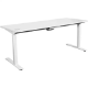 Picture of SUMMIT ELECTRIC SIT TO STAND STRAIGHT DESK 1500 X 750MM WHITE/WHITE