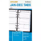 Picture of DEBDEN DAYPLANNER PR2010 PERSONAL EDITION REFILL TABS JAN-DEC PERSONAL SIZE
