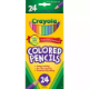 Picture of CRAYOLA STANDARD COLOURED PENCILS 3.3MM ASSORTED PACK 24