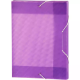 Picture of MARBIG BOX FILE A4 SHIMMER PURPLE