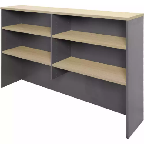 Picture of RAPID WORKER OVERHEAD HUTCH 1500 X 1070 X 315MM OAK/IRONSTONE